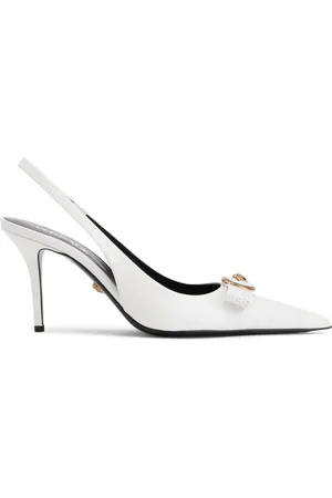 VERSACE Escarpins en cuir 115 mm