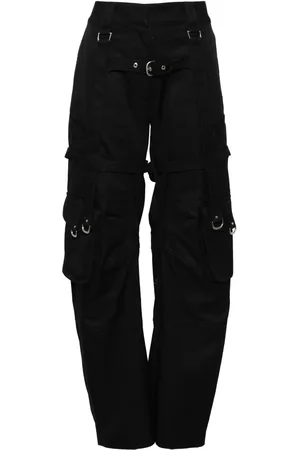 OFF-WHITE Pantalon en coton CO à coupe droite