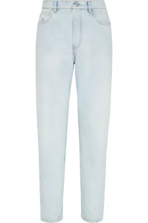 Brunello Cucinelli Jean à coupe droite