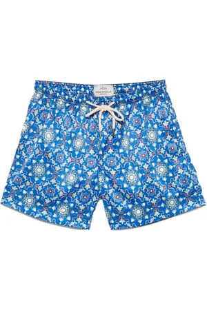 PENINSULA SWIMWEAR Short de bain à imprimé graphique