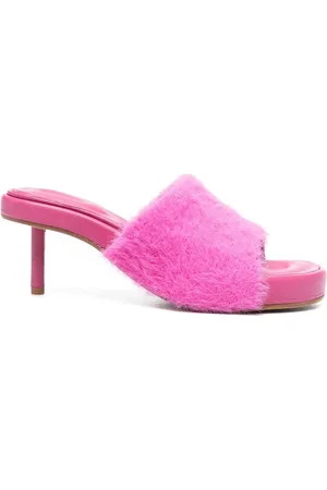 Jacquemus Mules texturées à bout ouvert