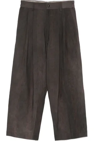 ZIGGY CHEN Pantalon à détails plissés