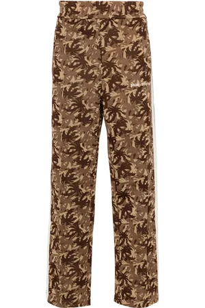 Palm Angels Pantalon de jogging Camo à logo brodé