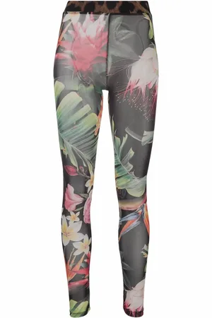 Philipp Plein Legging à fleurs