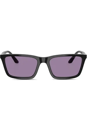Emporio Armani Lunettes de soleil à monture rectangulaire