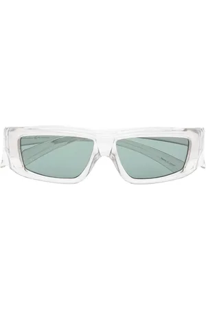 Rick Owens Lunettes de soleil à monture rectangulaire