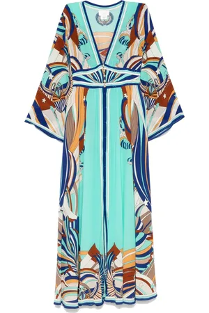 Camilla Robe longue à manches évasées