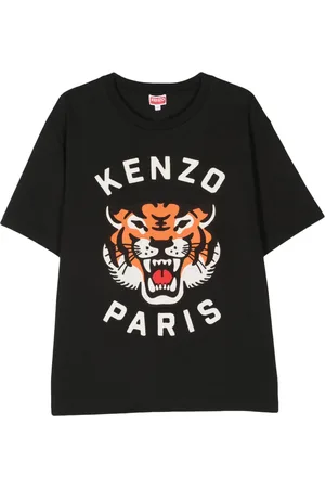 Kenzo T-shirt à motif Tigre Signature