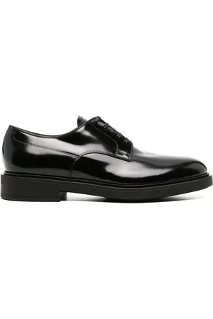 Gianvito Rossi Chaussures oxfrod à fini poli