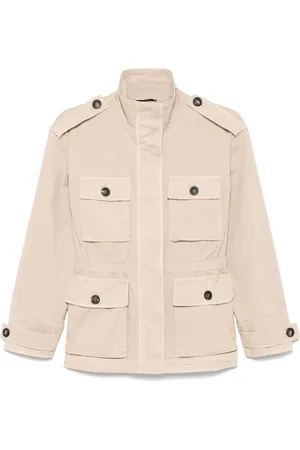 PESERICO SIGN Veste zippée à patch logo