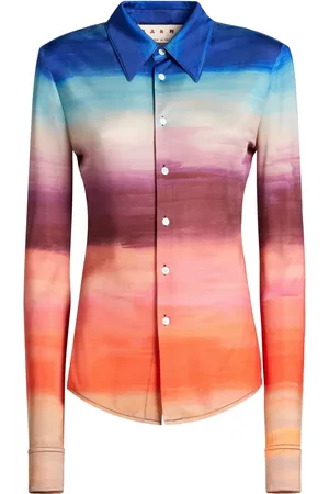 Marni Chemise à motif tie-dye