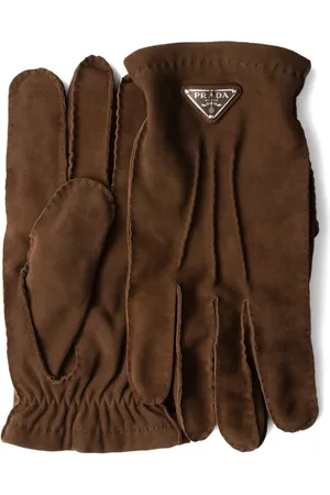 Prada Gants en daim