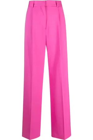 Msgm Pantalon droit à design plissé