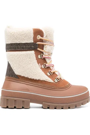 Michael Kors Bottes Ozzie à bord en peau lainée artificielle