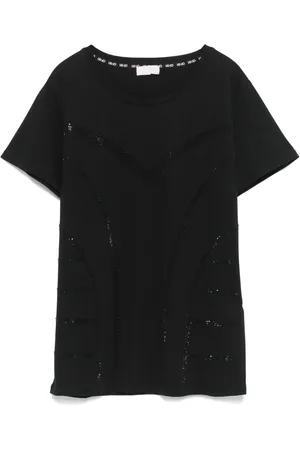 Liu Jo T-shirt à ornements strassés