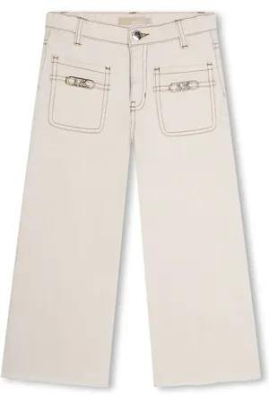 Michael Kors Jean ample à coutures contrastantes