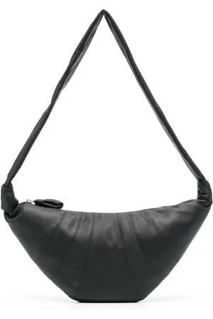 LEMAIRE Sac Croissant médium en cuir