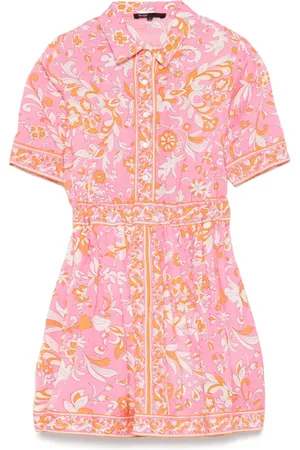 Maje Robe courte à fleurs