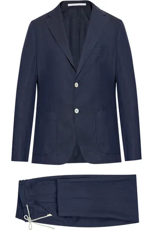 ELEVENTY Costume à simple boutonnage