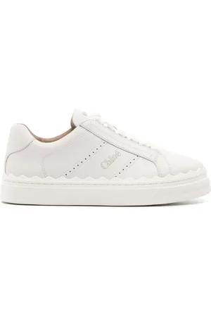 Chloé Baskets Lauren en cuir