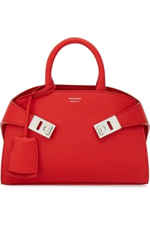 Salvatore Ferragamo Mini pochette Hug en cuir