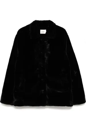 B+AB Veste en fourrure artificielle
