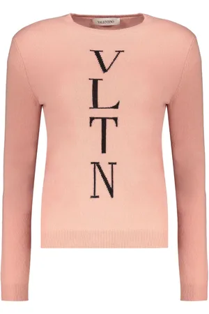 VALENTINO GARAVANI Pull à logo en intarsia