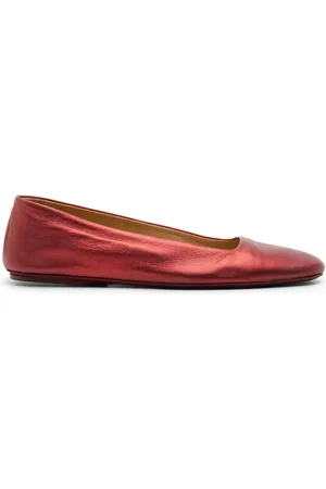 MARSÈLL Ballerines à effet métallisé