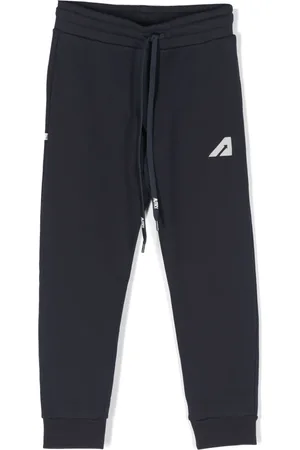 Autry Pantalon de jogging en coton à logo brodé