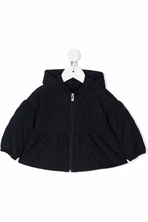 Il gufo Veste matelassée zippée à capuche