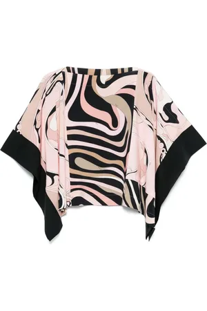 Puccini Blouse à imprimé Marmo