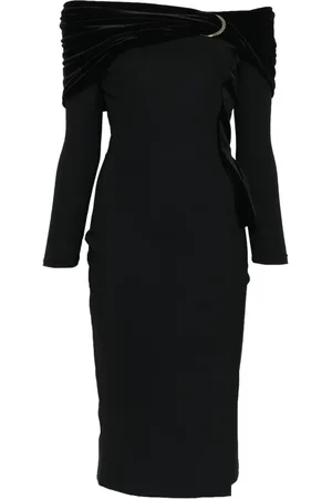 CHIARA BONI Robe mi-longue à empiècements