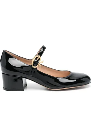 Gianvito Rossi Escarpins Mary Ribbon 45 mm à bride
