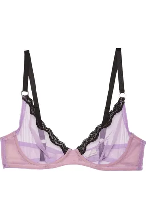 FLEUR DU MAL Soutien-gorge à empiècements en tulle