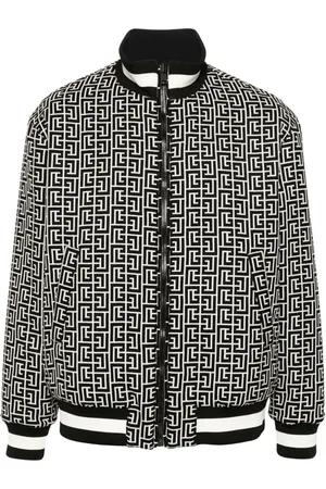 Balmain Veste bomber à design réversible