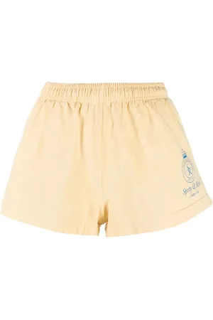 Sporty & Rich Short de sport à logo imprimé