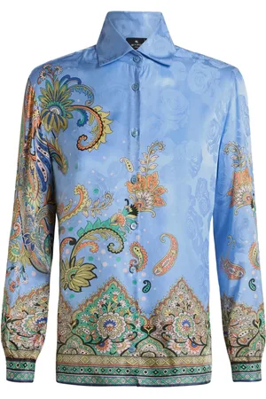 Etro Chemise à imprimé cachemire