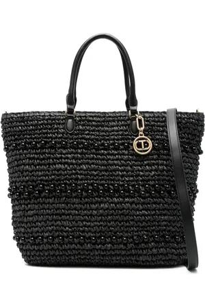 Twin-Set Sac cabas en raphia