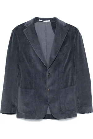 ELEVENTY Blazer en velours côtelé