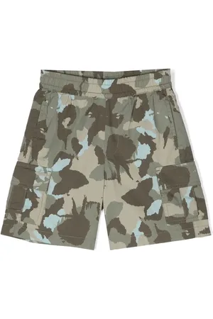 Aspesi Short à imprimé camouflage