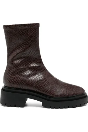 SENSO Bottines Peyton III 50 mm à effet peau de serpent
