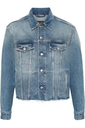 Maison Margiela Veste en jean à bords francs