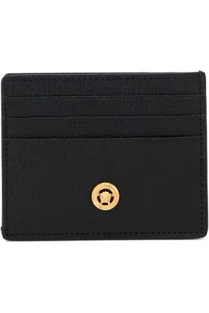 VERSACE Porte-cartes Medusa Head en cuir