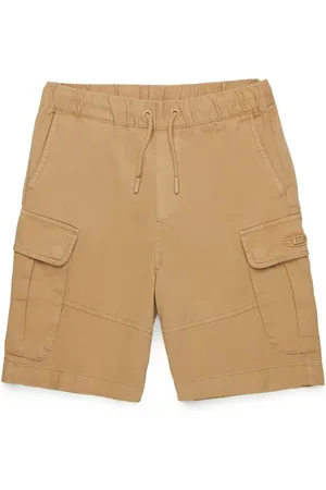 Diesel Short cargo à logo brodé