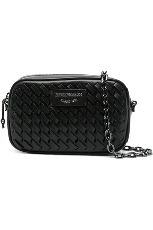 Emporio Armani Sac à bandoulière à design tressé