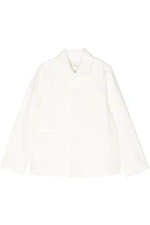 Fendi Veste à logo brodé