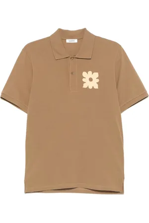 Sandro Polo à détail de patch