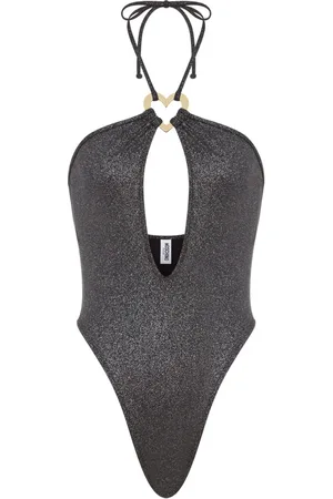 Moschino Maillot de bain à effet métallisé