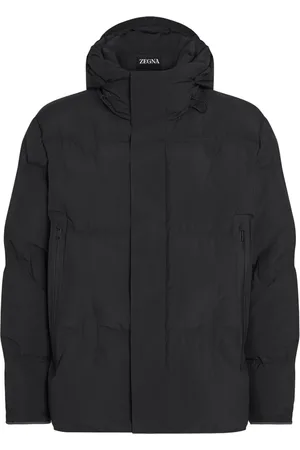 Ermenegildo Zegna Veste matelassée à capuche