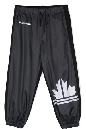Dsquared2 Pantalon de jogging en coton à logo imprimé